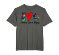 Peace Love Dogs Tie Dye Dog Mom Animal T-Shirt - Unique Graphic for Adults - T-Shirt, Sweatshirt, Hoodie