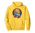 Colorful Roller Skate Lineup Hoodie - Graphic Print Unisex - T-Shirt, Sweatshirt, Hoodie