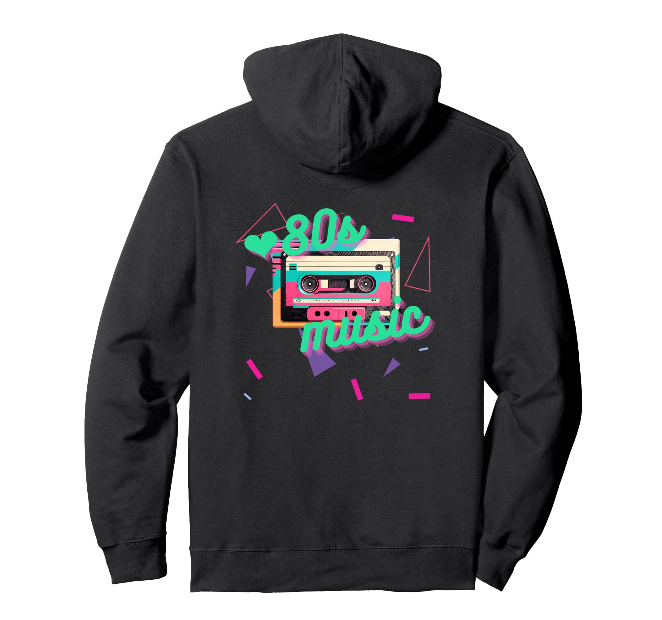 80S Music Love Cassette Tape Hoodie - Streetwear Style Men Women - T-Shirt, Sweatshirt, Hoodie