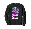Roller Skating Skate 1970S Sweatshirt - Aesthetic Graphic Unisex - T-Shirt, Sweatshirt, Hoodie