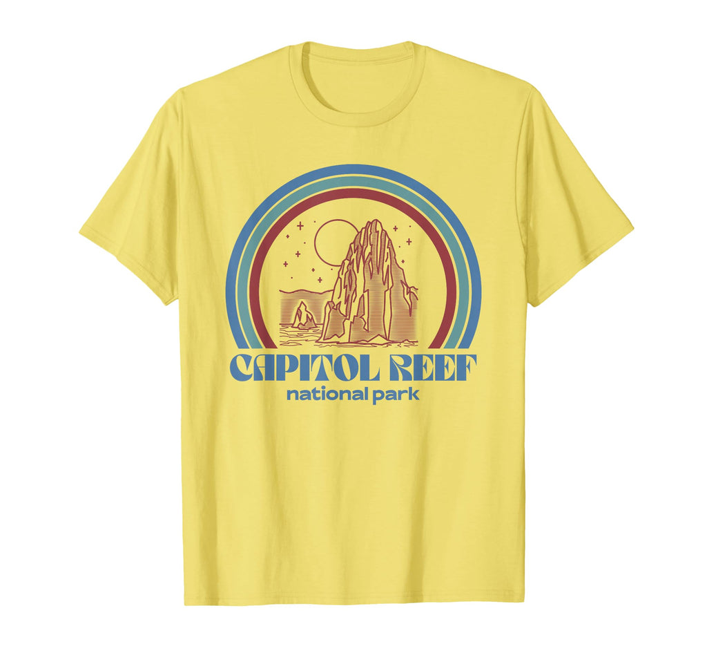 Capitol Reef National Park Outdoor T-Shirt - Minimalist Print Unisex - T-Shirt, Sweatshirt, Hoodie