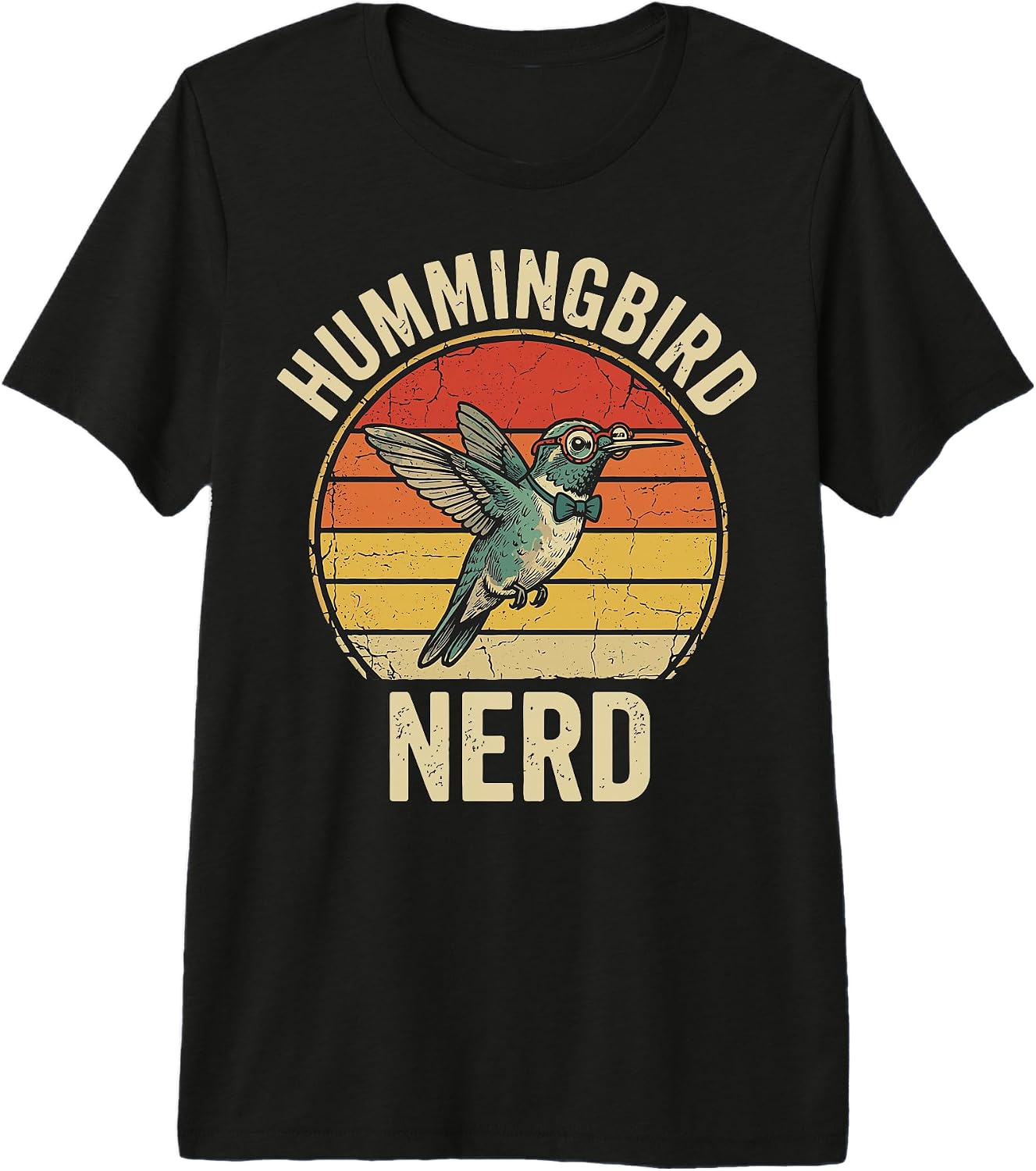 Hummingbird Nerd - Adult & Kids T-Shirts, Sweatshirts & Hoodies apparel design preview 1