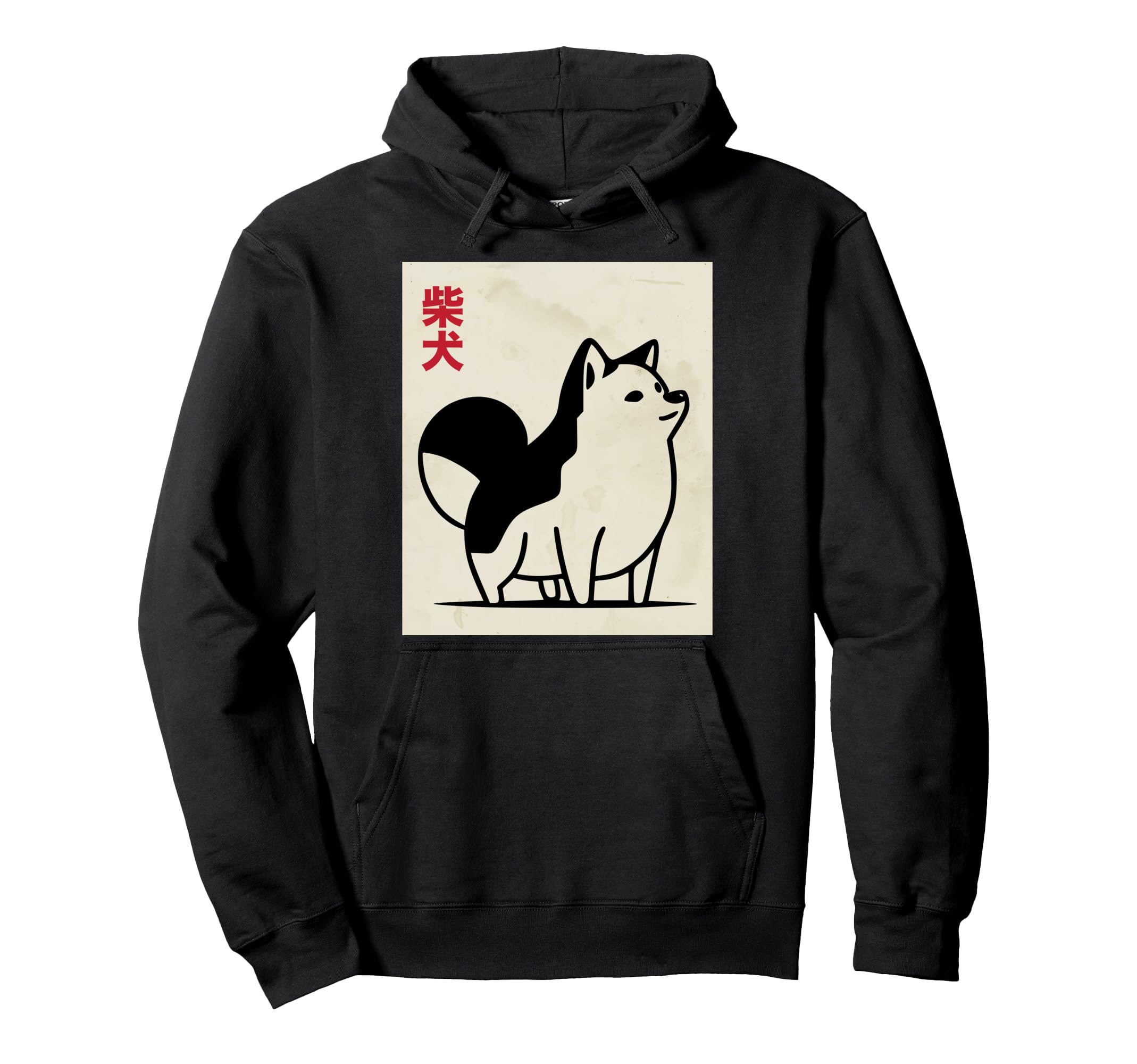 Corgi Ukiyo E Art Japan Theme Pastel Hoodie - Unique Graphic for Adults - T-Shirt, Sweatshirt, Hoodie