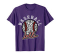 Leopard Cheetah Baseball Lolli Womens T-Shirt - Novelty Apparel Men Women - T-Shirt, Sweatshirt, Hoodie