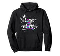 Leave Me Alone Y2K Emo Aesthetic Gothic Hoodie - Trendy Graphic Men Women - T-Shirt, Sweatshirt, Hoodie