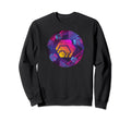 Hex Hexican Pulse Chain Distressed Sweatshirt - Novelty Apparel for Adults - T-Shirt, Sweatshirt, Hoodie