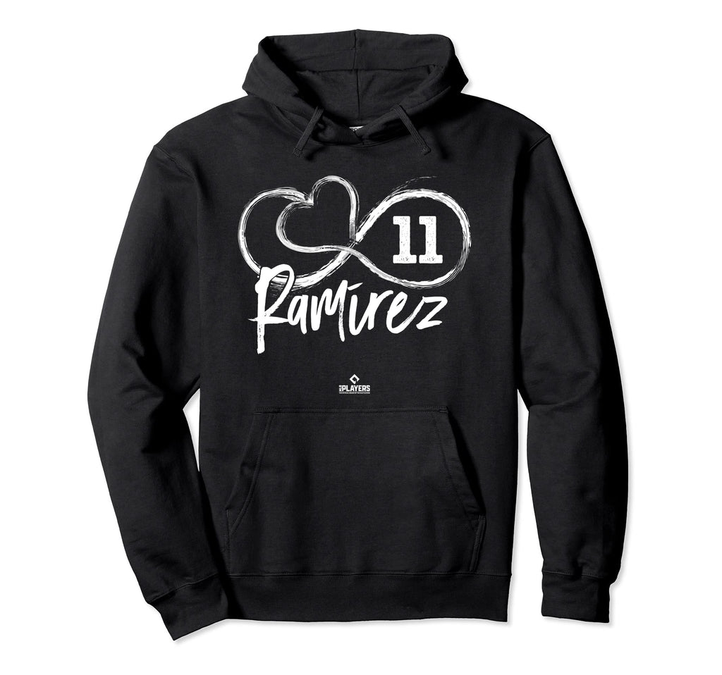 Jose Ramirez Infinite Heart Cleveland Hoodie - Casual Everyday Wear Unisex - T-Shirt, Sweatshirt, Hoodie