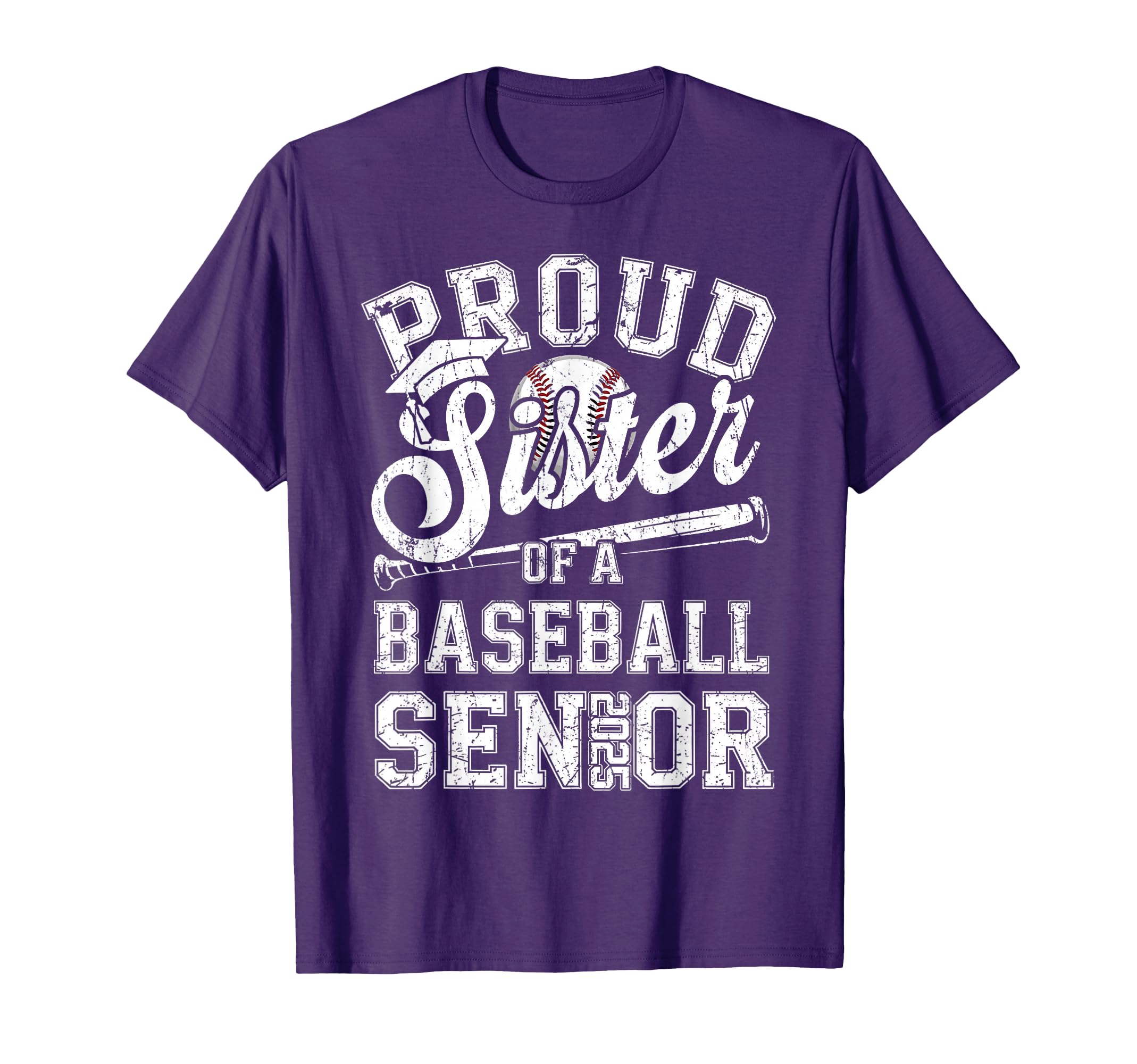 Proud Sister 2025 Senior Baseball T-Shirt - Trendy Graphic Unisex - T-Shirt, Sweatshirt, Hoodie