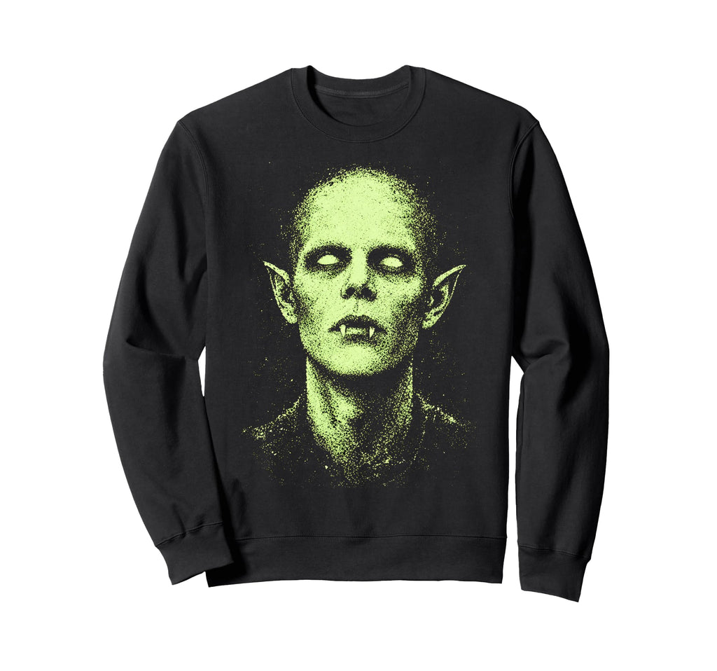 Cyber Goth Y2K Vampire Sweatshirt - Casual Everyday Wear for Adults - T-Shirt, Sweatshirt, Hoodie
