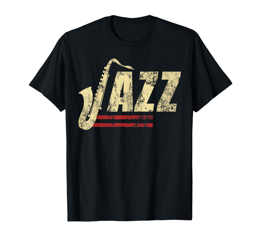 Jazz Lovers Music Band Player Saxophone T-Shirt - Novelty Apparel Unisex - T-Shirt, Sweatshirt, Hoodie