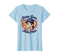Sister Love Home Plate Baseball T-Shirt - Trendy Graphic for Adults - T-Shirt, Sweatshirt, Hoodie