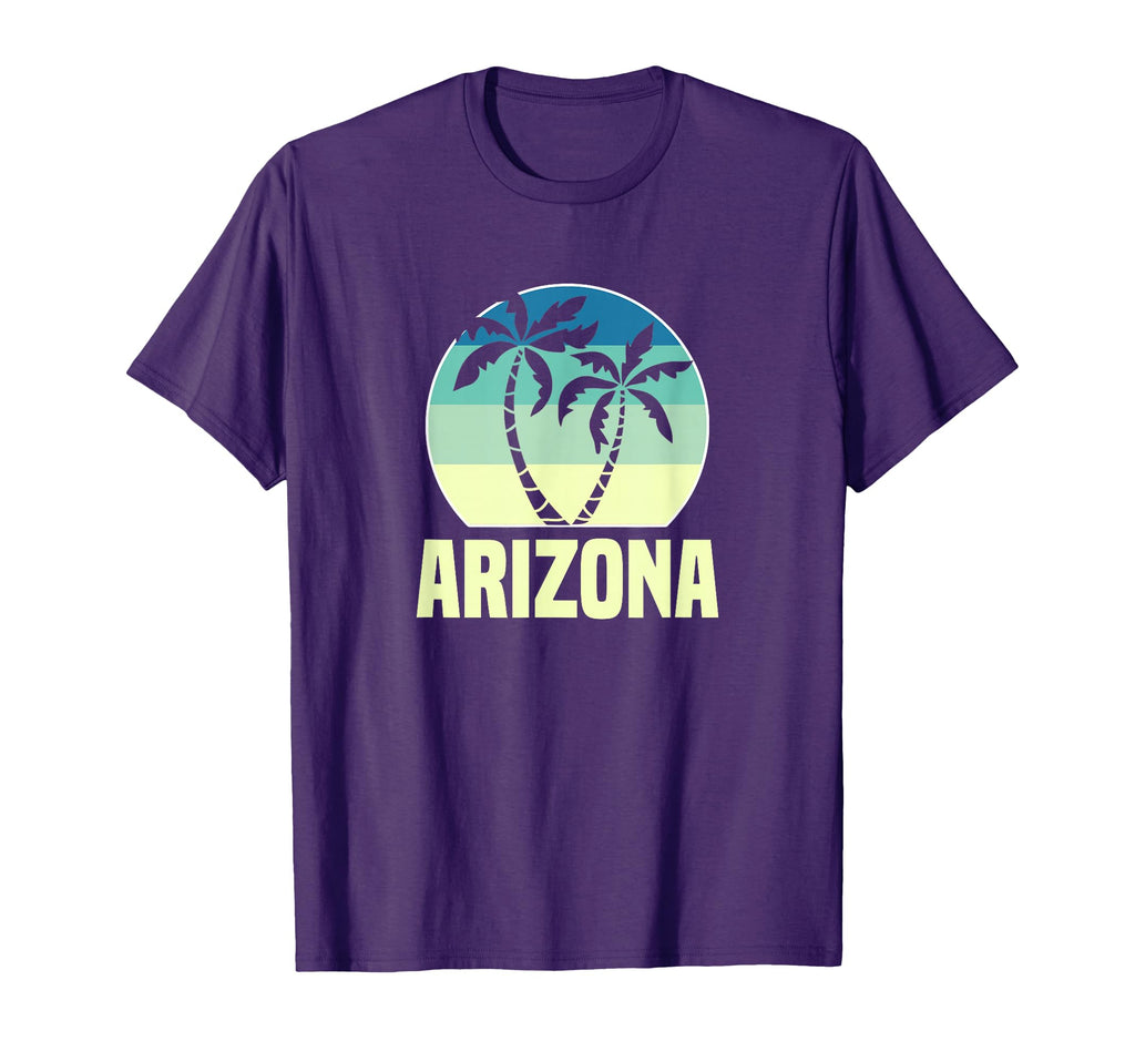 Arizona Sunset Palm Tree T-Shirt - Custom Art Print for Adults - T-Shirt, Sweatshirt, Hoodie