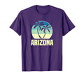 Arizona Sunset Palm Tree T-Shirt - Custom Art Print for Adults - T-Shirt, Sweatshirt, Hoodie