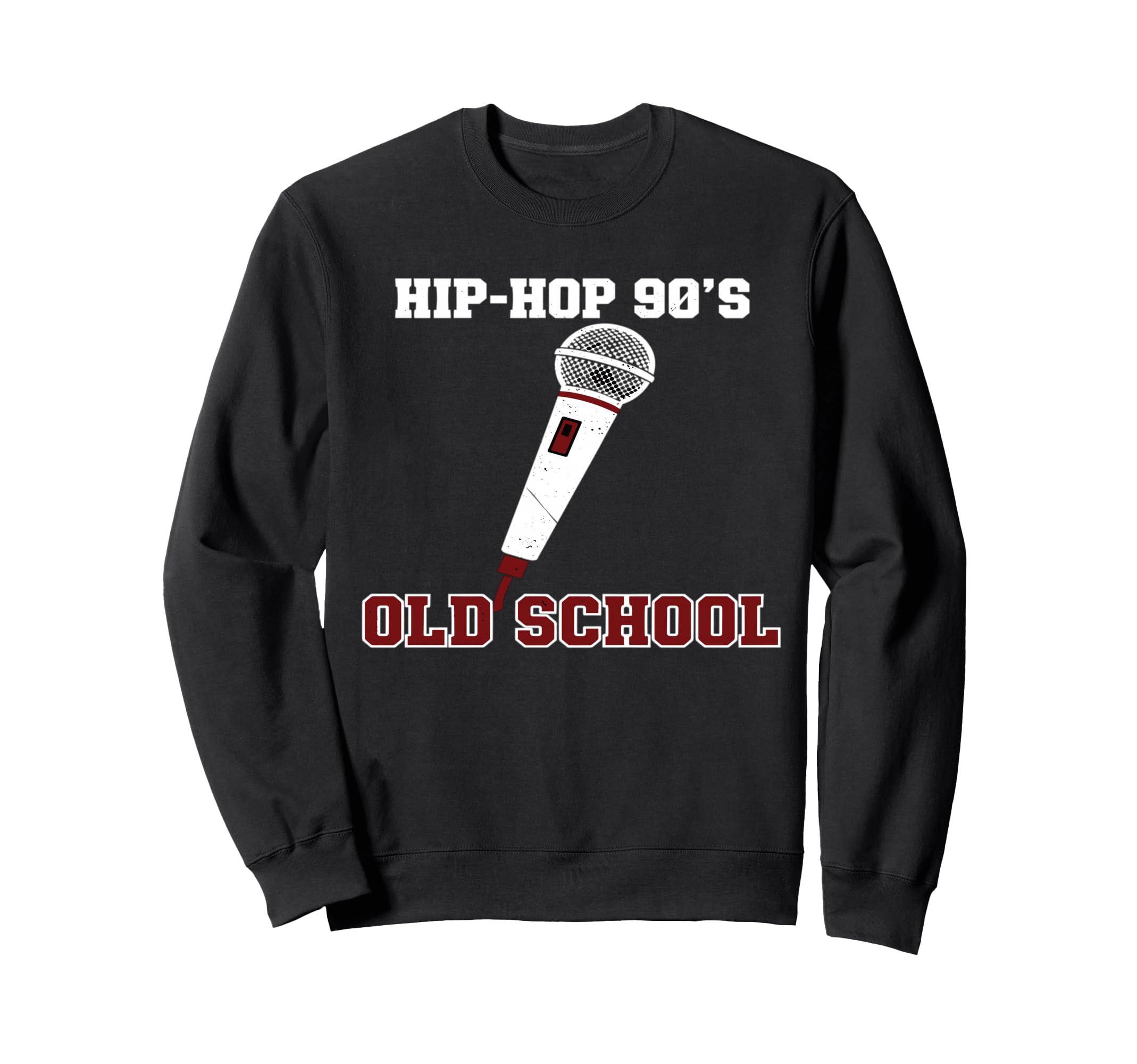 Hip Hop 90S Old School Vinyl Sweatshirt - Trendy Graphic for Adults - T-Shirt, Sweatshirt, Hoodie