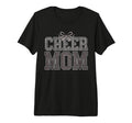 Cheer Mom Mother Bow Cheerleader T-Shirt - Custom Art Print for Adults - T-Shirt, Sweatshirt, Hoodie