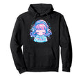 Chibi Listening To Music Lover Kawaii Hoodie - Aesthetic Graphic Men Women - T-Shirt, Sweatshirt, Hoodie
