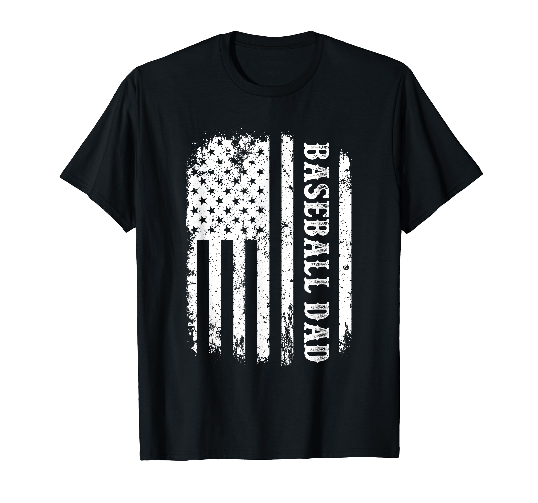 American Flag Baseball Dad Gifts T-Shirt - Streetwear Style for Adults - T-Shirt, Sweatshirt, Hoodie