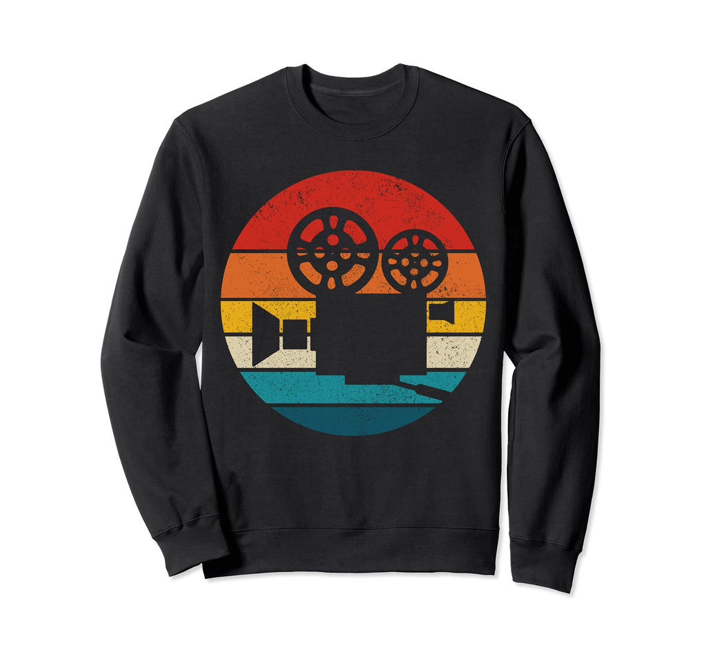 Camera Movie Director Chair Film Sweatshirt - Custom Art Print Unisex - T-Shirt, Sweatshirt, Hoodie