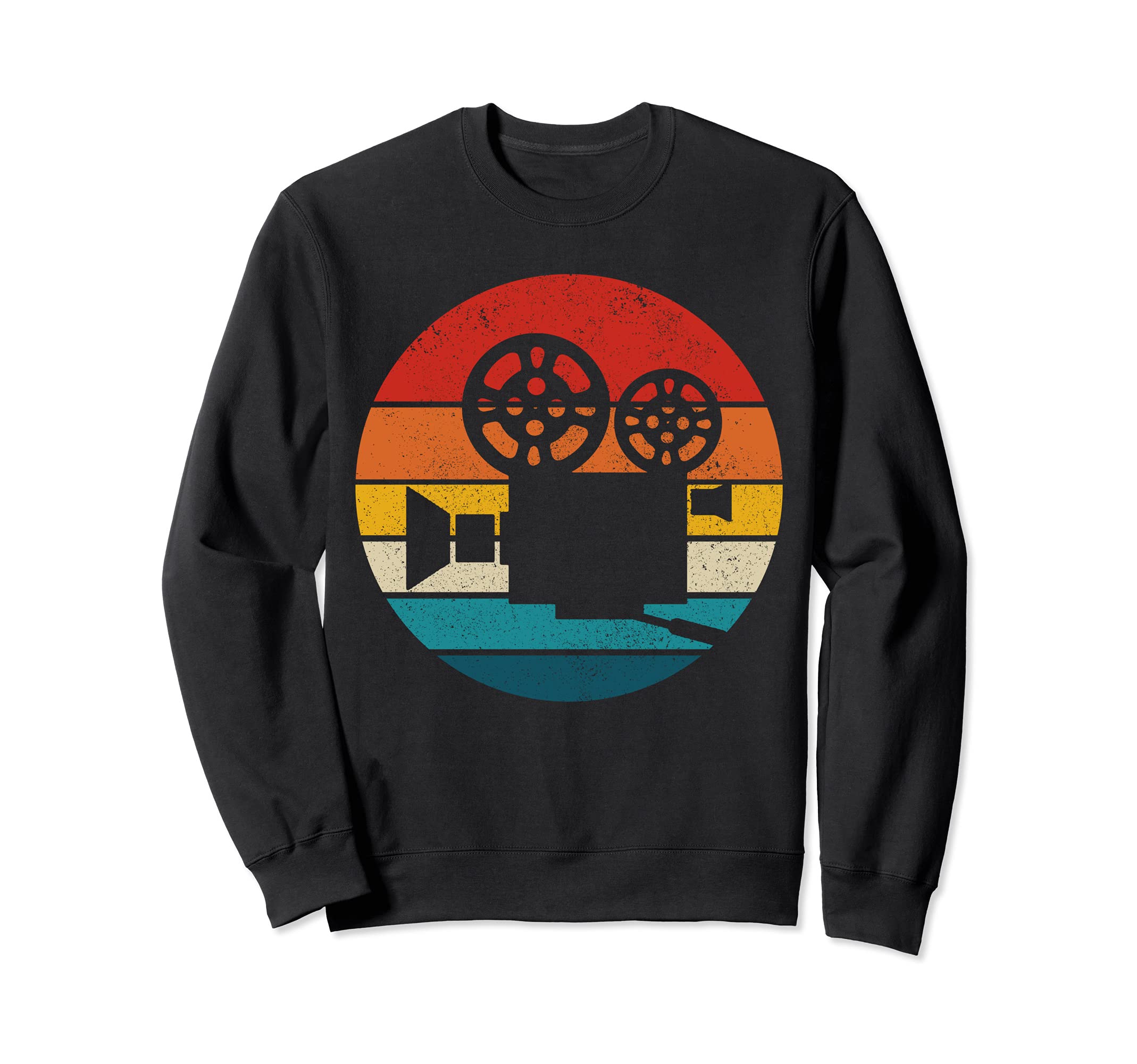 Camera Movie Director Chair Film Sweatshirt - Custom Art Print Unisex - T-Shirt, Sweatshirt, Hoodie