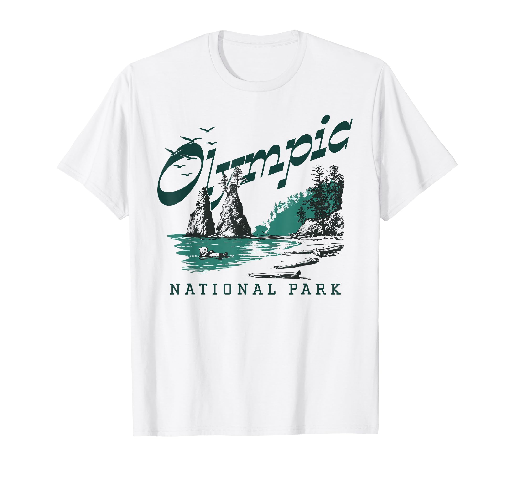 Pacific Northwest National Parks Sweatshirt - Novelty Apparel Unisex - T-Shirt, Sweatshirt, Hoodie