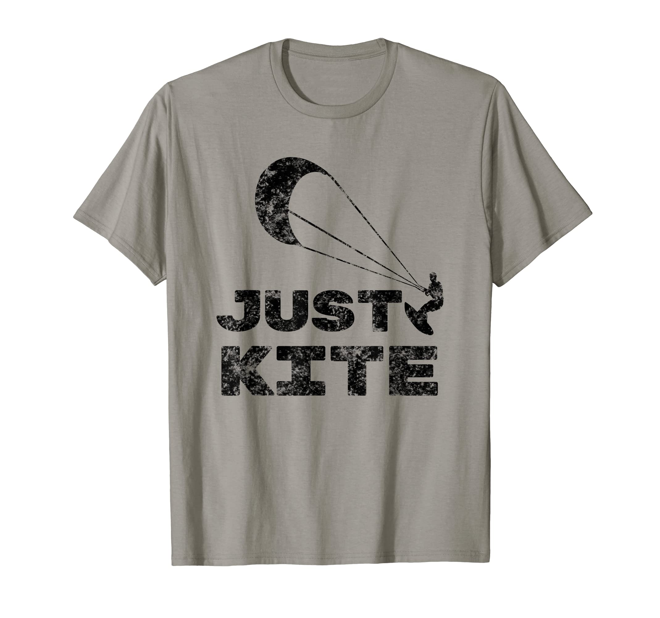 Kitesurf Kitesurfing Distressed T-Shirt - Novelty Apparel for Adults - T-Shirt, Sweatshirt, Hoodie