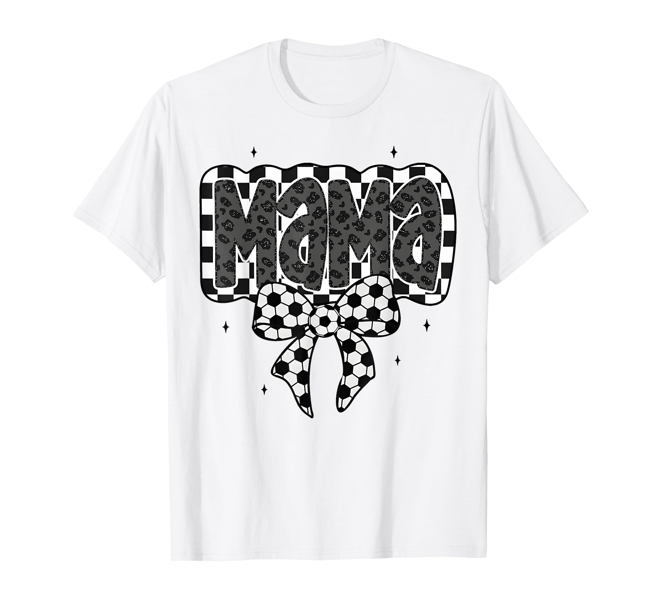 Soccer Mama Ball Coquette Bow Game T-Shirt - Custom Art Print for Adults - T-Shirt, Sweatshirt, Hoodie