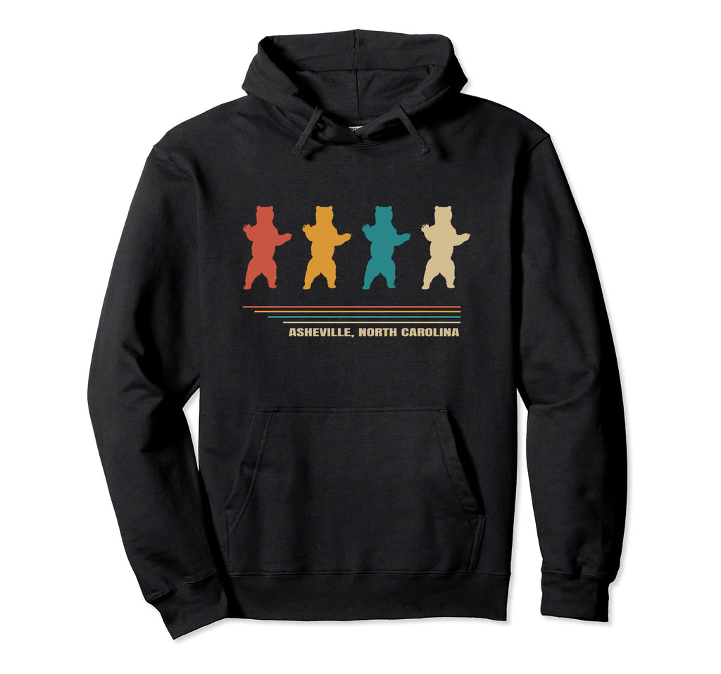 Asheville North Carolina Nc Distressed Hoodie - Novelty Apparel Men Women - T-Shirt, Sweatshirt, Hoodie