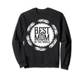 Best Mom World Feathers Boho Mothers Sweatshirt - Minimalist Print Unisex - T-Shirt, Sweatshirt, Hoodie