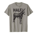 Funny Half Ass Donkey Mule Horse T-Shirt - Casual Everyday Wear for Adults - T-Shirt, Sweatshirt, Hoodie