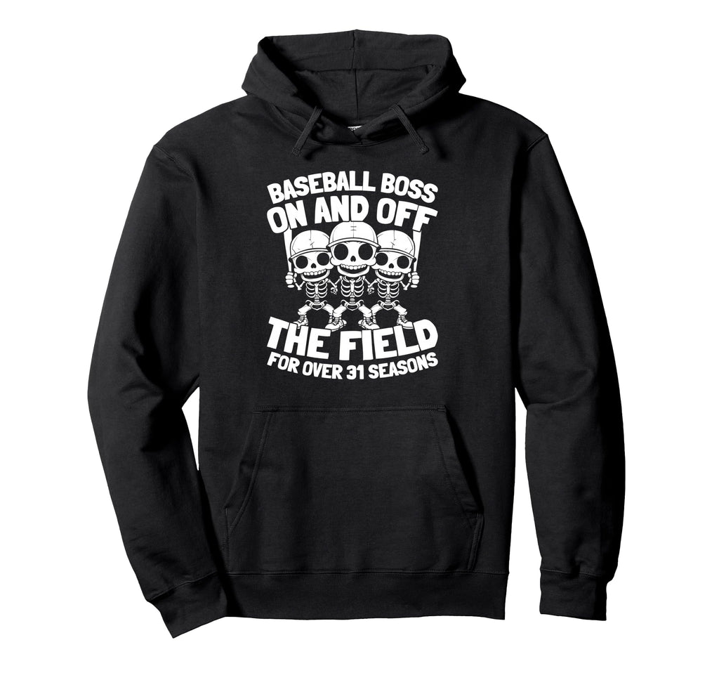 31Th Birthday Sport Player Baseball Hoodie - Streetwear Style Unisex - T-Shirt, Sweatshirt, Hoodie