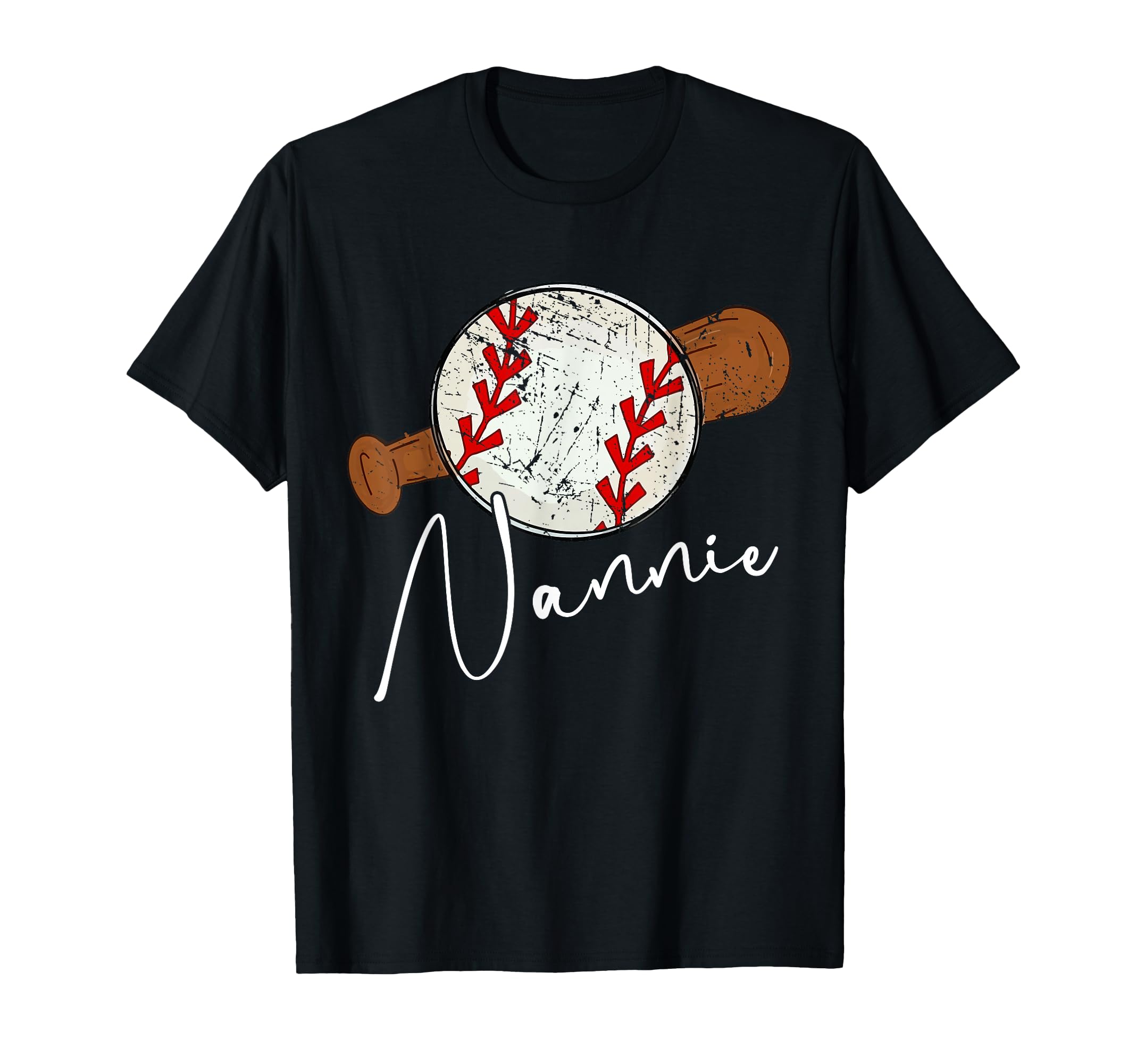 Nannie Baseball Nannie T-Shirt - Casual Everyday Wear Men Women - T-Shirt, Sweatshirt, Hoodie