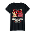 Peace Love Disco Outfit Teen 70S Disco T-Shirt - Graphic Print for Adults - T-Shirt, Sweatshirt, Hoodie