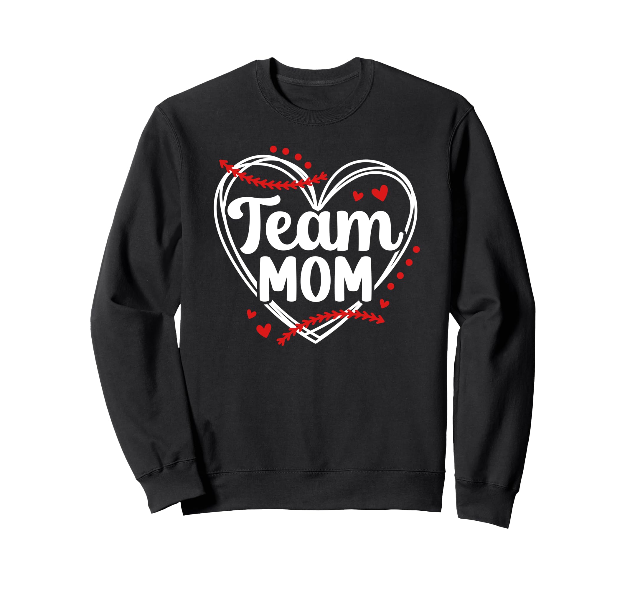 Baseball Team Mom Appreciation Sweatshirt - Fun Novelty Design for Adults - T-Shirt, Sweatshirt, Hoodie