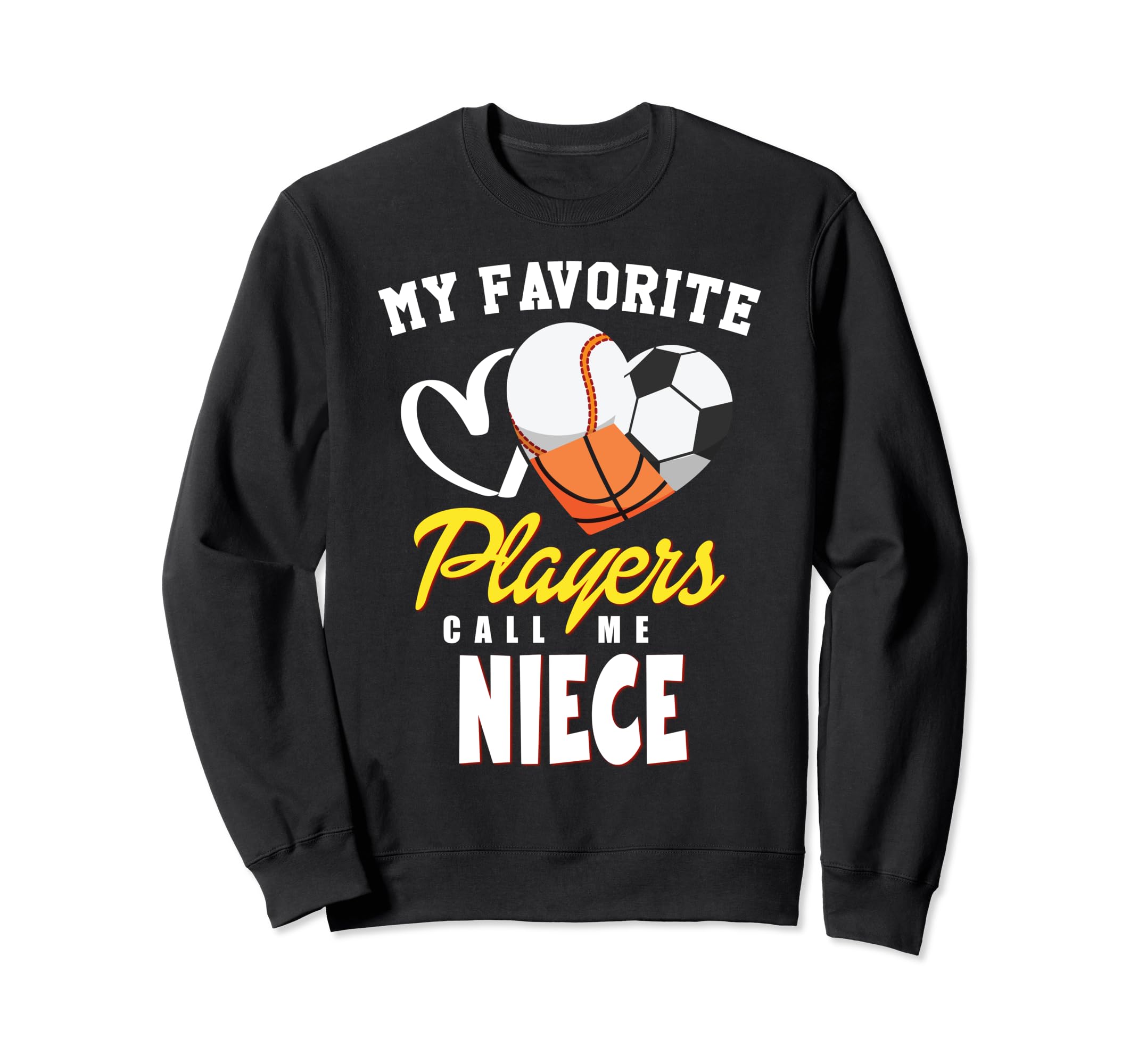 My Favorite Players Baseball Sweatshirt - Fun Novelty Design for Adults - T-Shirt, Sweatshirt, Hoodie