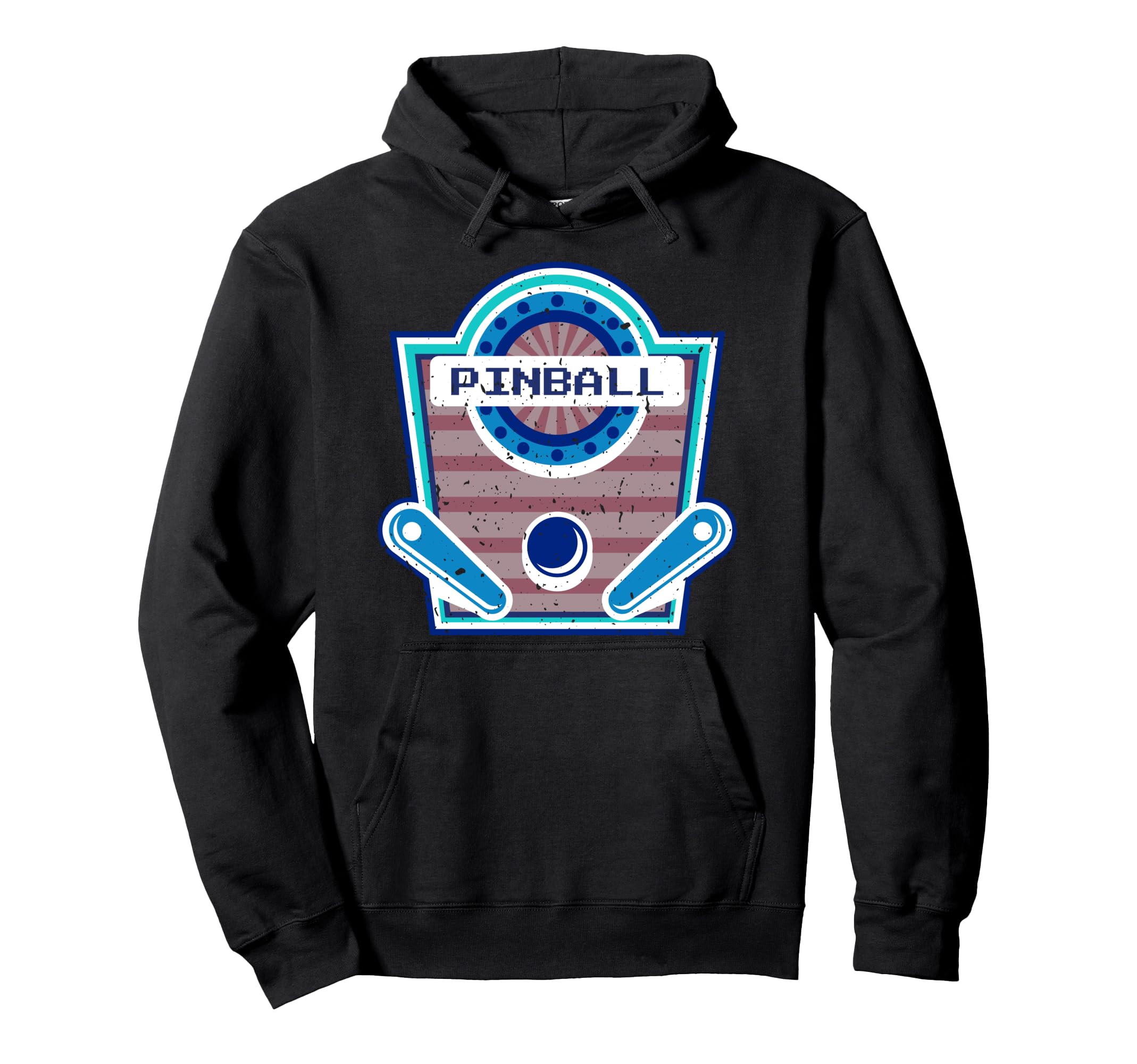Pinball Funny Pinballer Flipping Ball Hoodie - Graphic Print Unisex - T-Shirt, Sweatshirt, Hoodie