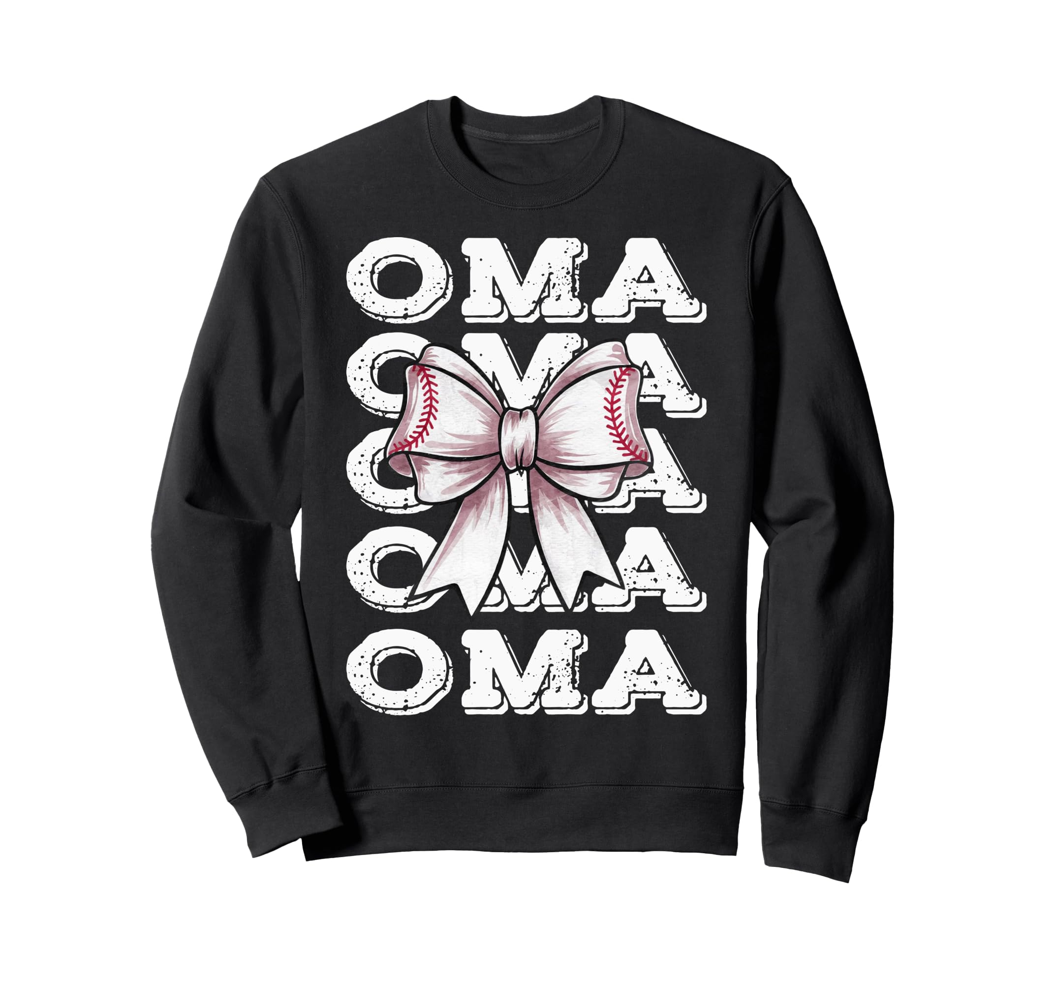 Coquette Baseball Oma Matching Sweatshirt - Minimalist Print Men Women - T-Shirt, Sweatshirt, Hoodie