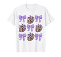 Bow Coquette Football Disco Ball T-Shirt - Custom Art Print for Adults - T-Shirt, Sweatshirt, Hoodie