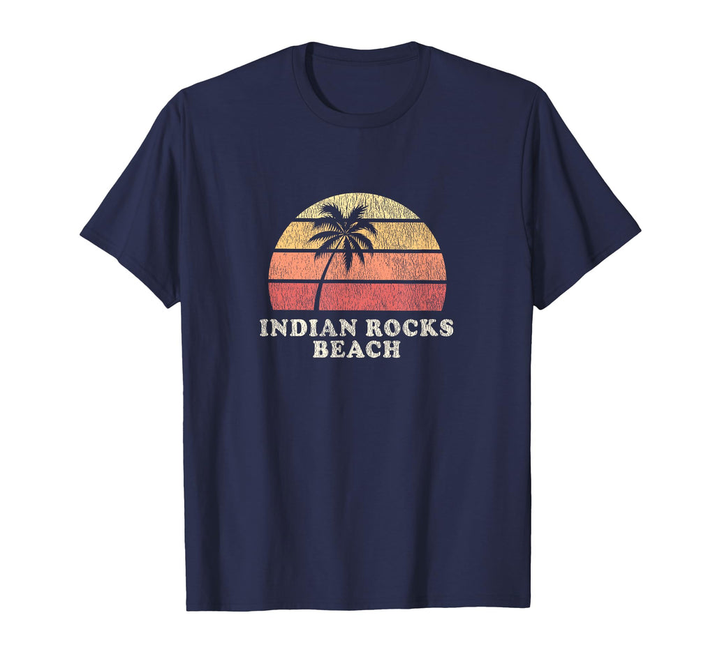 Indian Rocks Beach Fl 70S Throwback T-Shirt - Fun Novelty Design Men Women - T-Shirt, Sweatshirt, Hoodie
