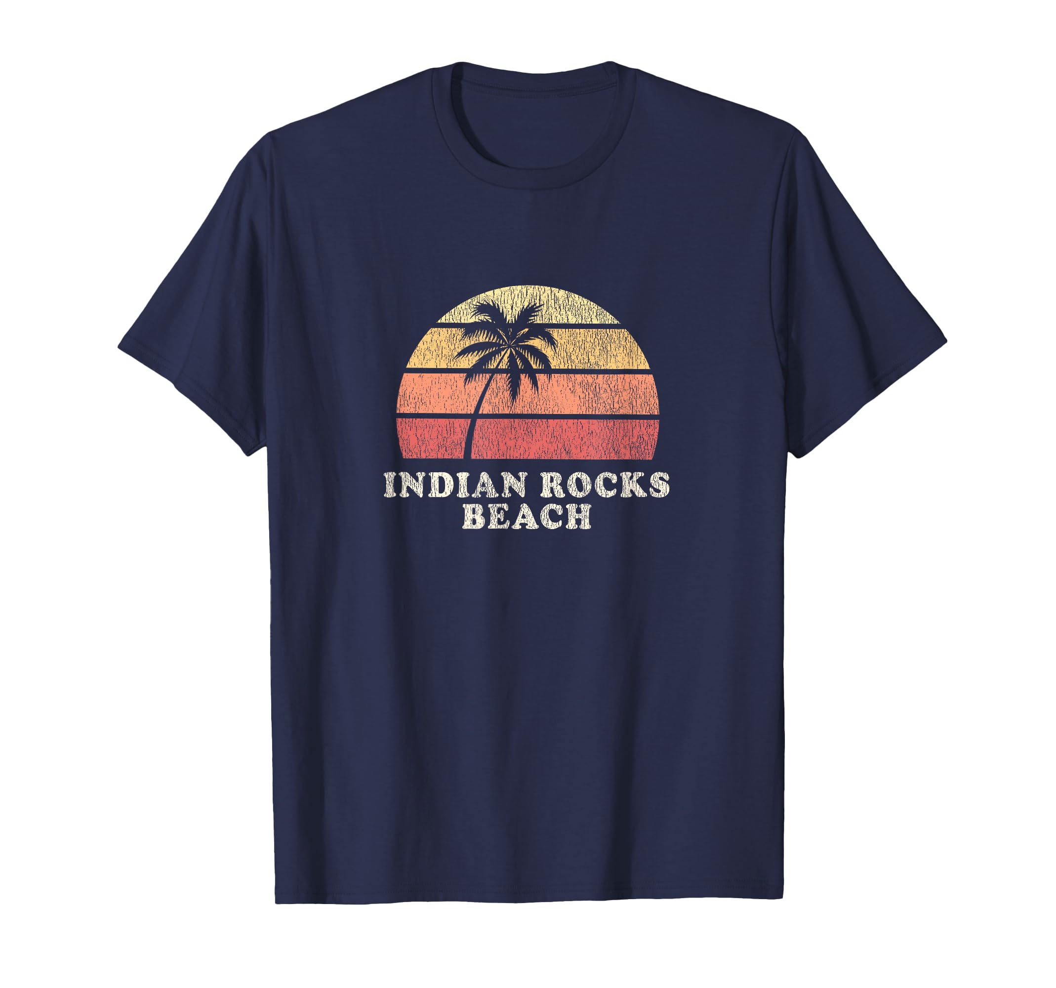 Indian Rocks Beach Fl 70S Throwback T-Shirt - Fun Novelty Design Men Women - T-Shirt, Sweatshirt, Hoodie