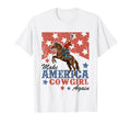Make America Cowgirl Cowboy Again T-Shirt - Custom Art Print for Adults - T-Shirt, Sweatshirt, Hoodie