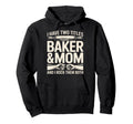 I Have Two Titles Baker And Mom Rock Hoodie - Custom Art Print Men Women - T-Shirt, Sweatshirt, Hoodie