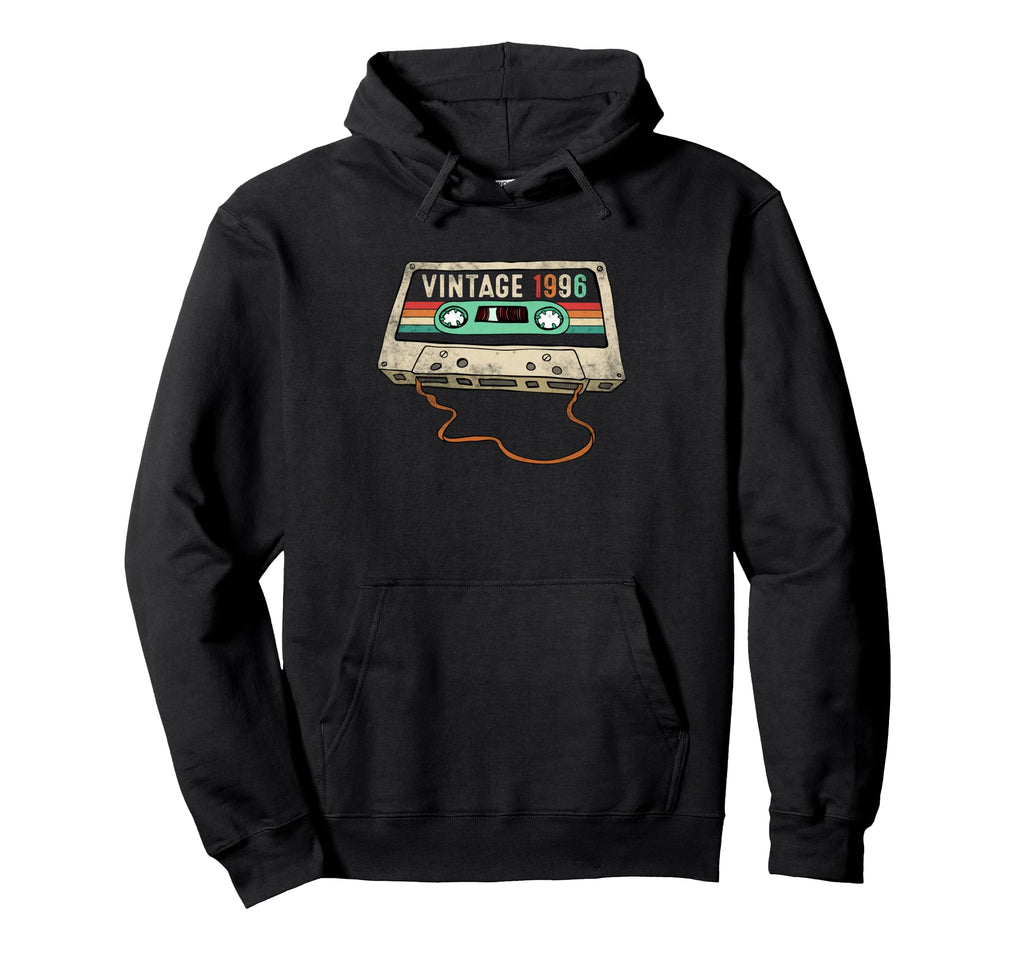 30 Years Old Gifts 1996 Cassette Hoodie - Fun Novelty Design Men Women - T-Shirt, Sweatshirt, Hoodie