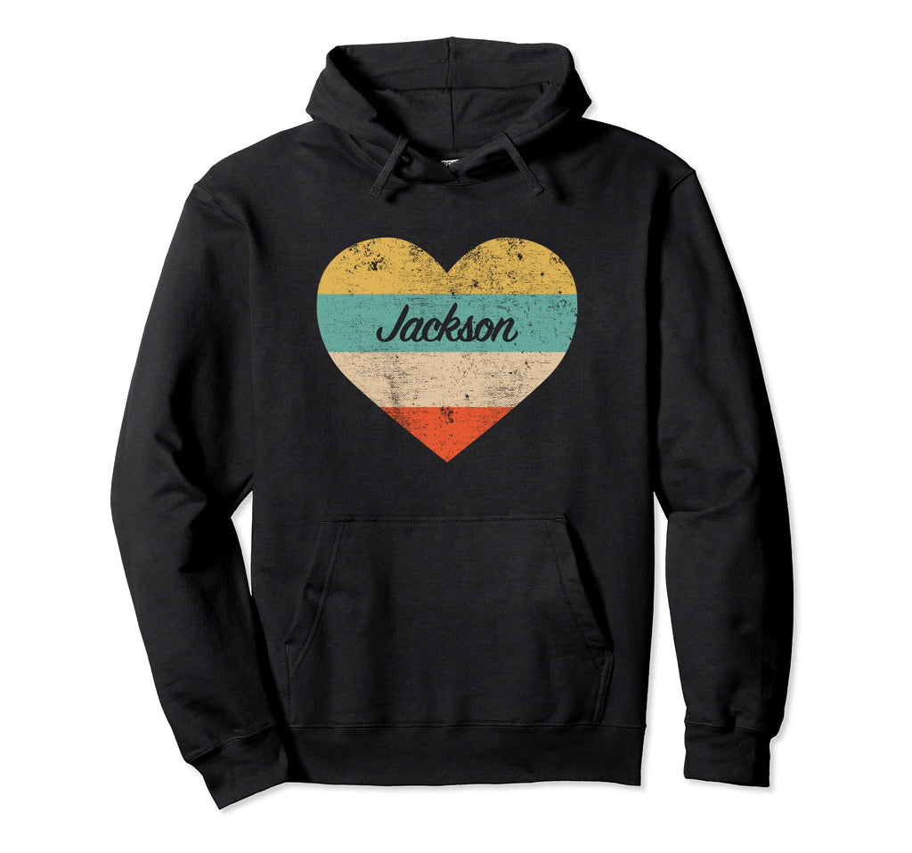 I Love Jackson Mississippi Distressed Hoodie - Unique Graphic Men Women - T-Shirt, Sweatshirt, Hoodie