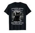 Cat Bat Annoyed Kitty Touchy Kitty T-Shirt - Custom Art Print Men Women - T-Shirt, Sweatshirt, Hoodie