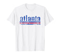 Atlanta Georgia Weathered Throwback T-Shirt - Unique Graphic Unisex - T-Shirt, Sweatshirt, Hoodie