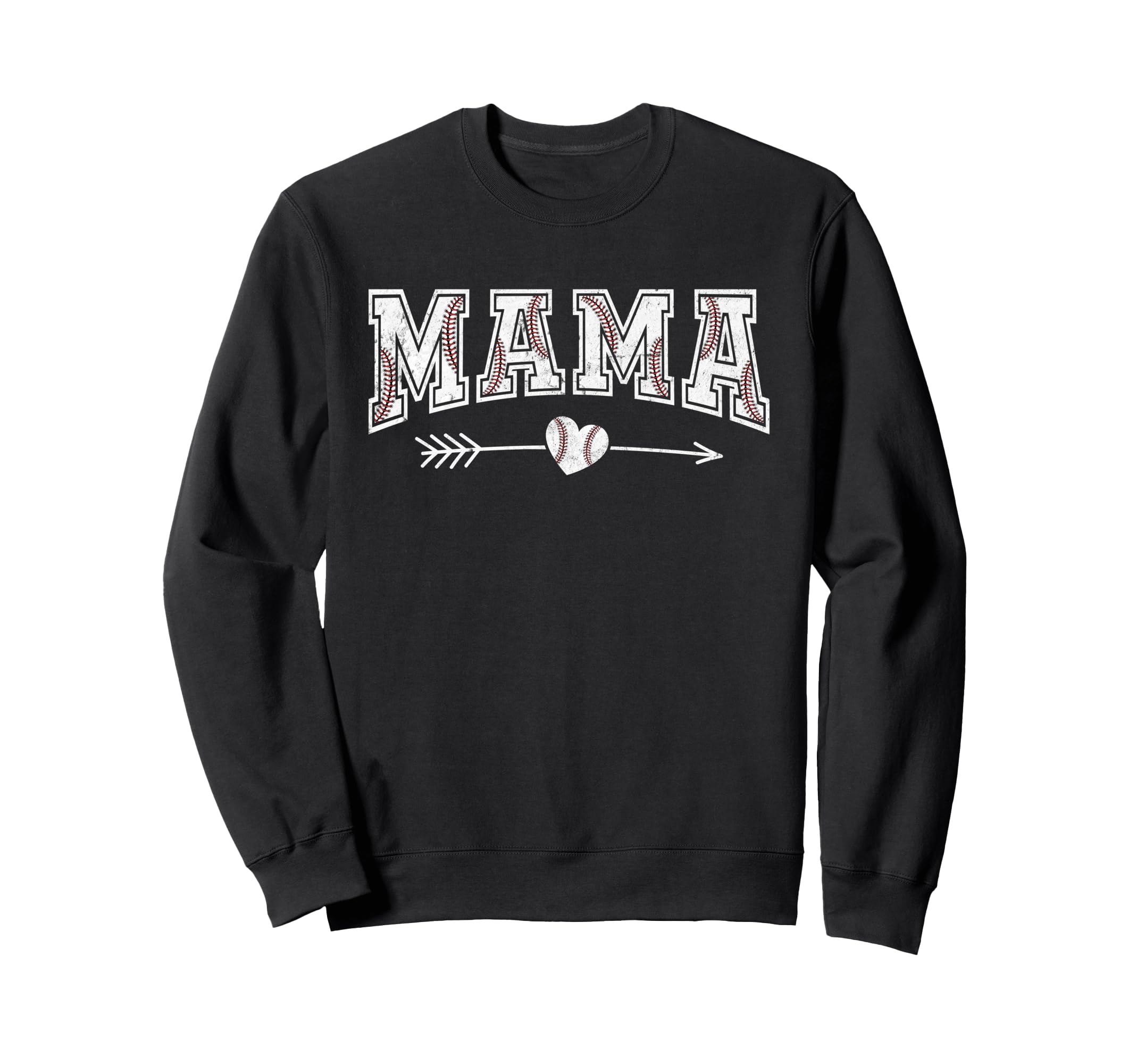 Baseball Mama Sporty Player Sweatshirt - Fun Novelty Design Unisex - T-Shirt, Sweatshirt, Hoodie