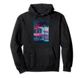 Vaporwave Aesthetic Trippy Tropical Hoodie - Streetwear Style Men Women - T-Shirt, Sweatshirt, Hoodie