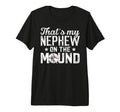 Mens Proud Baseball Pitcher Uncle T-Shirt - Casual Everyday Wear Unisex - T-Shirt, Sweatshirt, Hoodie