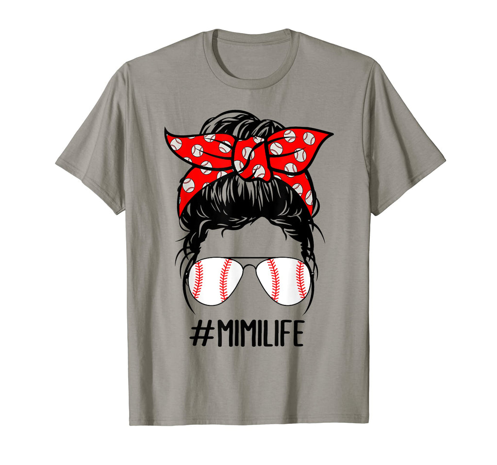 Mimi Life Baseball Softball Mothers Day T-Shirt - Trendy Graphic Men Women - T-Shirt, Sweatshirt, Hoodie