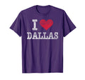 Distressed I Love Dallas Souvenir Gift T-Shirt - Unique Graphic Unisex - T-Shirt, Sweatshirt, Hoodie